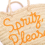 Handwoven Spritz Basket