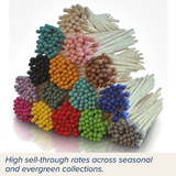 4" Matches -Refill / Loose / Raw: Rainbow