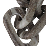 Grey 22x4 in. 5-link Marble Chain
