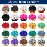 4" Matches in Chic Cork Top Jar - Colors of Your Choice: Carrot Cake