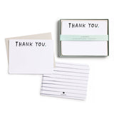 Thank You Flat Notes | Boxed Notecards Stationery
