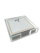 Notepad in Acrylic Holder, Mahjong 2