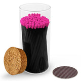 4" Matches in Large Chic Cork Top Jar - Color(s) of Choice