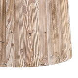 Natural Wood Dining Table with Marble top (Coffee Table)