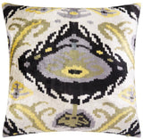 Handmade Velvet Throw Pillow - 20x20 Inches, Naturally Veget
