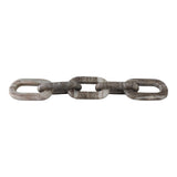 Grey 22x4 in. 5-link Marble Chain