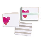 Big Heart Flat Notes | Boxed Notecards