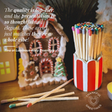 4" Matches -Refill / Loose / Raw: Rainbow