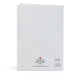 "Happy Birthday” candles greeting card