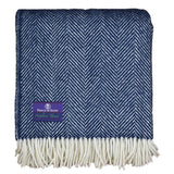Highland Tweeds Wool Herringbone Throw