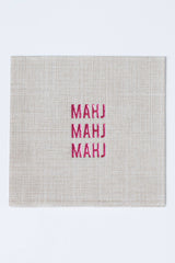 MAHJ Disposable Cocktail Napkins – Mahjong Party Goods