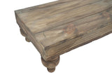 Cali-20x12 inch-Farm Cake Table-Display-Reclaimed Wood-Brown