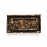 Brown Emperador Tank Tray Lg.