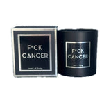 Very Rude Dude F*CK CANCER Candle - Scent of Living