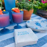 Pool Party Summer Cocktail Paper Napkins