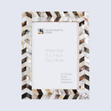 Mother of Pearl Picture Frames Pearlescent Chase, 3 Sizes