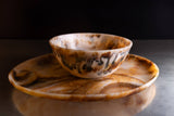 Tortoiseshell Salad Bowl Dia 11.61"