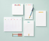 Pencil Lined Notepad: 8.5 X 5.5 INCHES