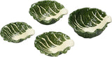 Stoneware Cabbage Serving Bowls - Set of 4