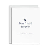Best Pet Friend Greeting Card: Single Card