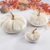 Decorative Velvet Pumpkins