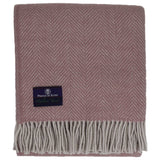 Highland Tweeds Wool Herringbone Throw