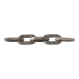 Grey 22x4 in. 5-link Marble Chain