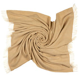 Southampton Home Merino Wool Herringbone Throw
