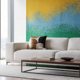 Mocha Modern Abstract Pillow