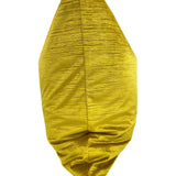Golden Yellow - Textured Velvet Pillow