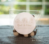 Fall Felt Acorns-White Set of 12-Fall Decor-Halloween Decor