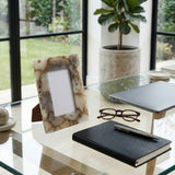 Picture Frame - Gray Agate Stone Modern Rectangular, 5x7 in.
