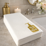 Guest Towel Napkins, Wash Your Hands