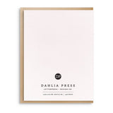 Anniversary - Letterpress Anniversary Card
