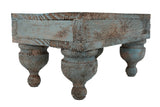 Haysley Table-Display-Reclaimed Wood-14x12 inch-Turquoise
