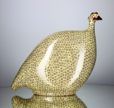 GRAY SPOTTED YELLOW GUINEA FOWL-MED