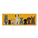 Row_of_Dogs_Balcony_Doormat_10X30L_Jimmy_Delaurentis
