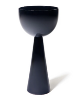 FIORELLI TALL PEDESTAL BOWL / Blk Or Orange