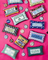 Emails Finding Me Needlepoint Pillow