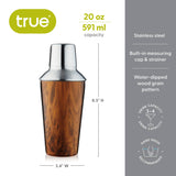 Wood_Pattern_20_oz_Cocktail_Shaker_Jimmy_Delaurentis_5