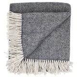 Highland Tweeds Wool Herringbone Throw