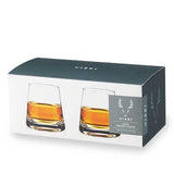 Crystal Whiskey Glasses - Set of 2