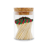 2" Matches in Cork Top Jar - Colors of Your Choice