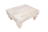 Chula Cake Table Set-Display-Reclaimed Wood-Set 3-White