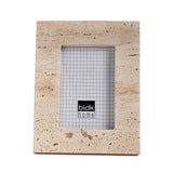9"x7" Travertine Photo Frame fits photo 4"x6"