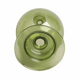 Taper Candle Holder - Olive Glass Bubble, 7 in.