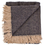 Highland Tweeds Wool Herringbone Throw
