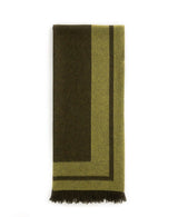 Southampton Home Double-Faced Border Throw 60" X 74" Loden