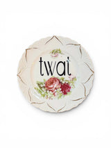 Twat Vintage Plate
