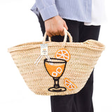 Handwoven Spritz Basket